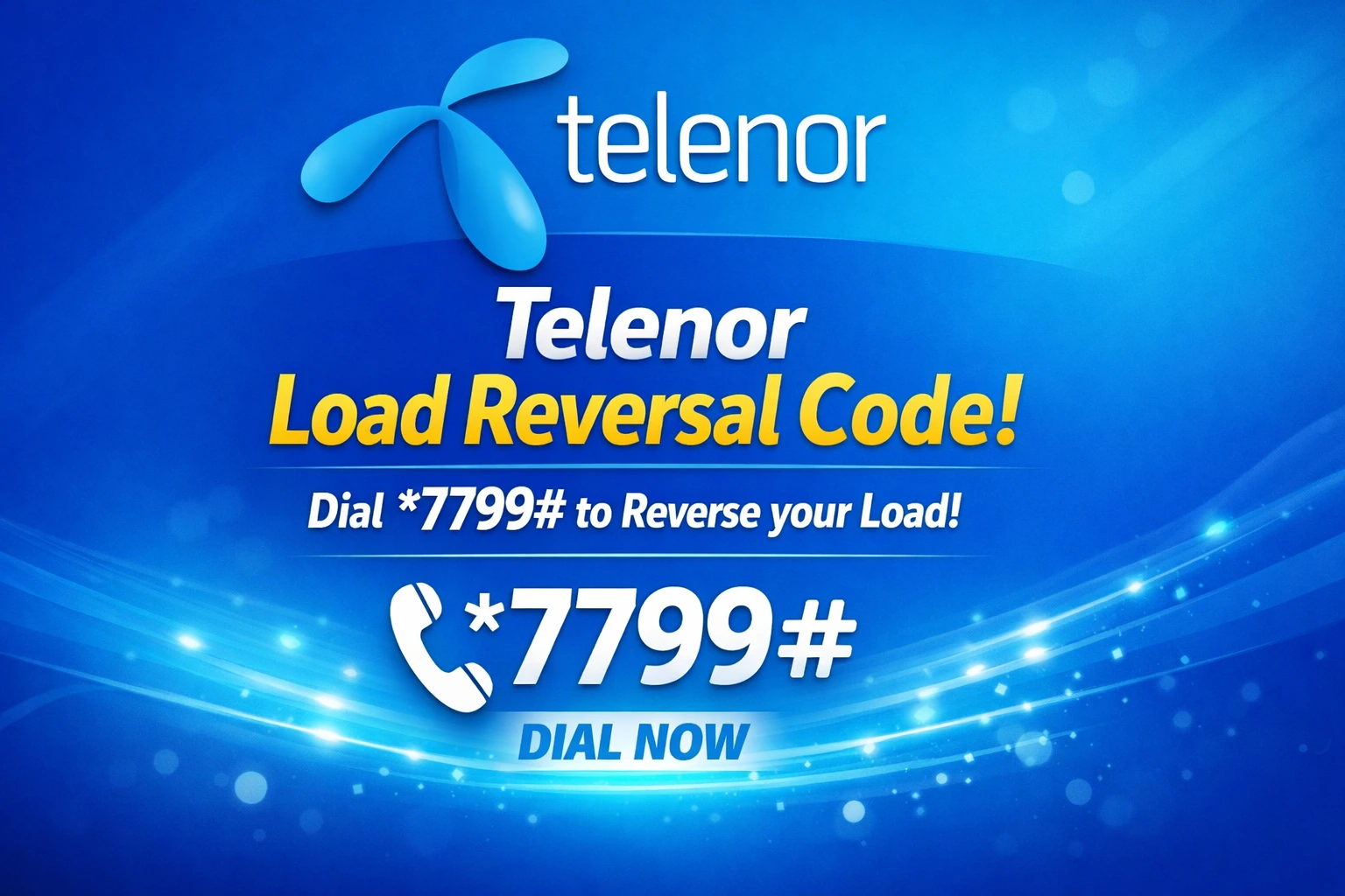 Telenor Load Reversal Code