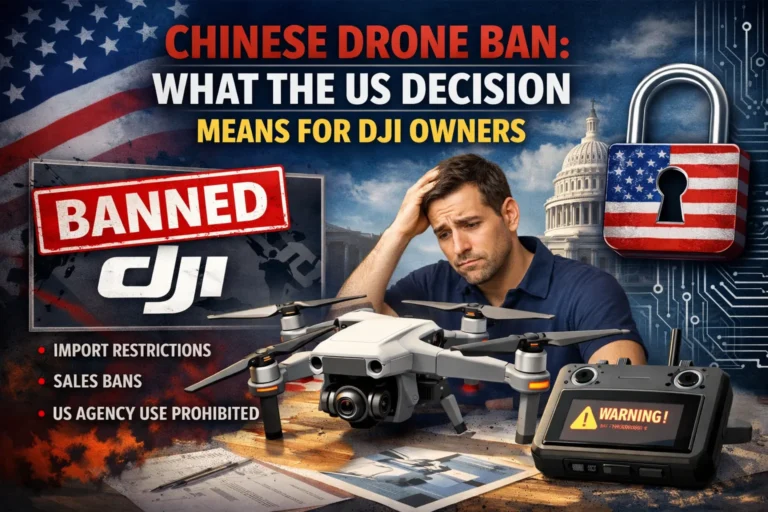 Chinese Drone Ban What the US Decision Means for DJI Owners