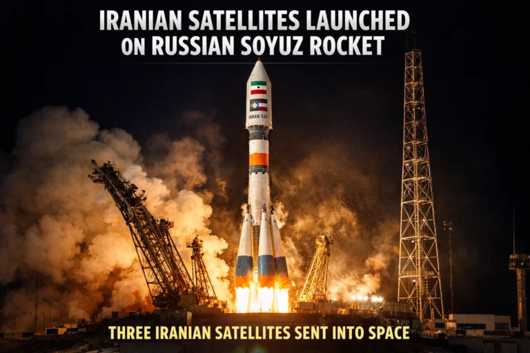 Iran Just Launched 3 Secret Satellites From Russia