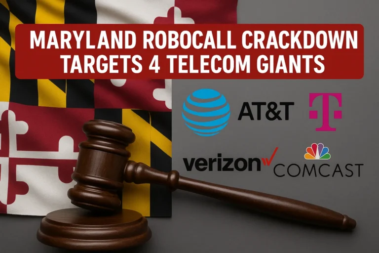 Maryland Robocall Crackdown Targets 4 Telecom Giants