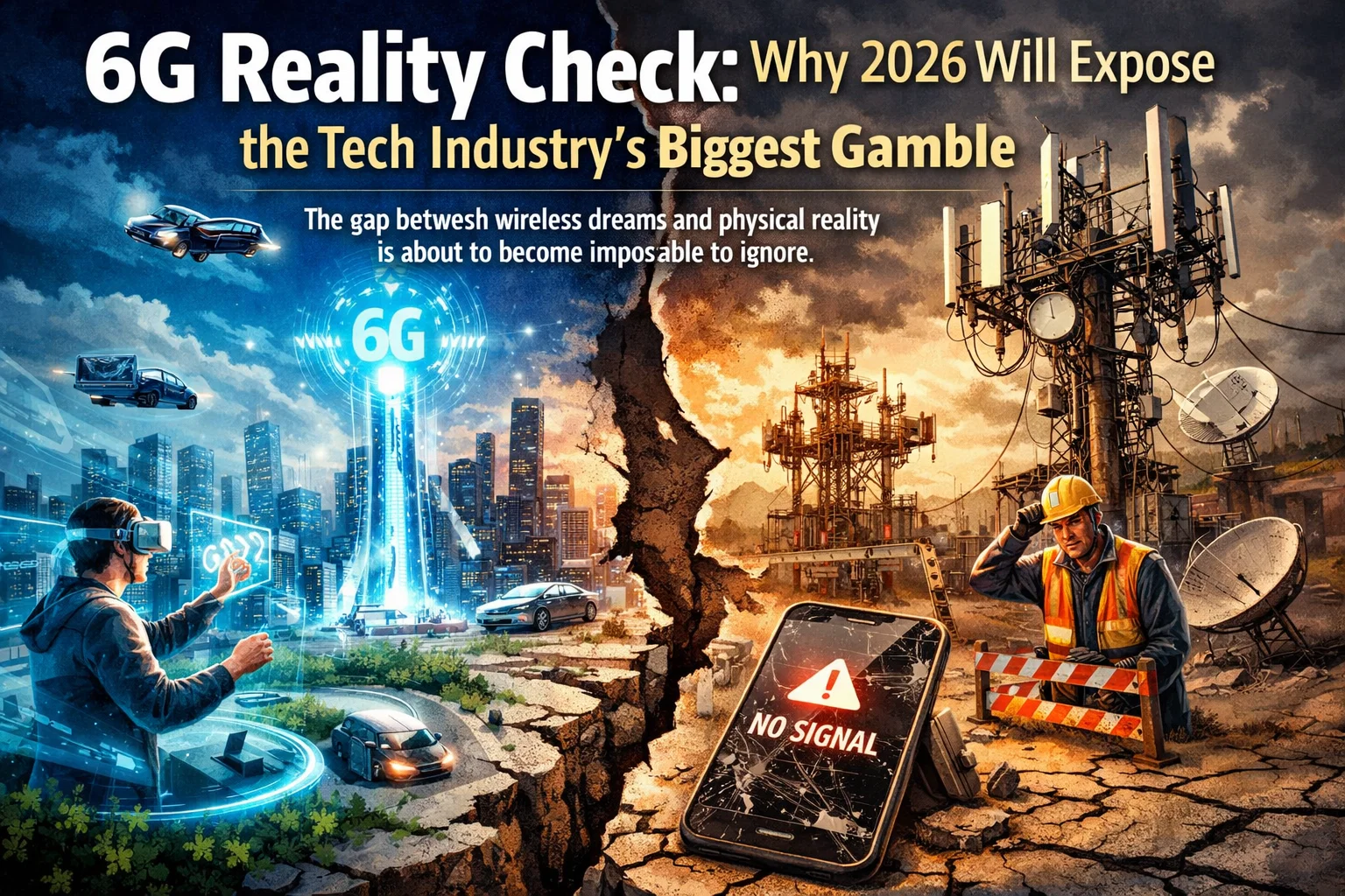 The gap between wireless dreams and physical reality is about to become impossible to ignore