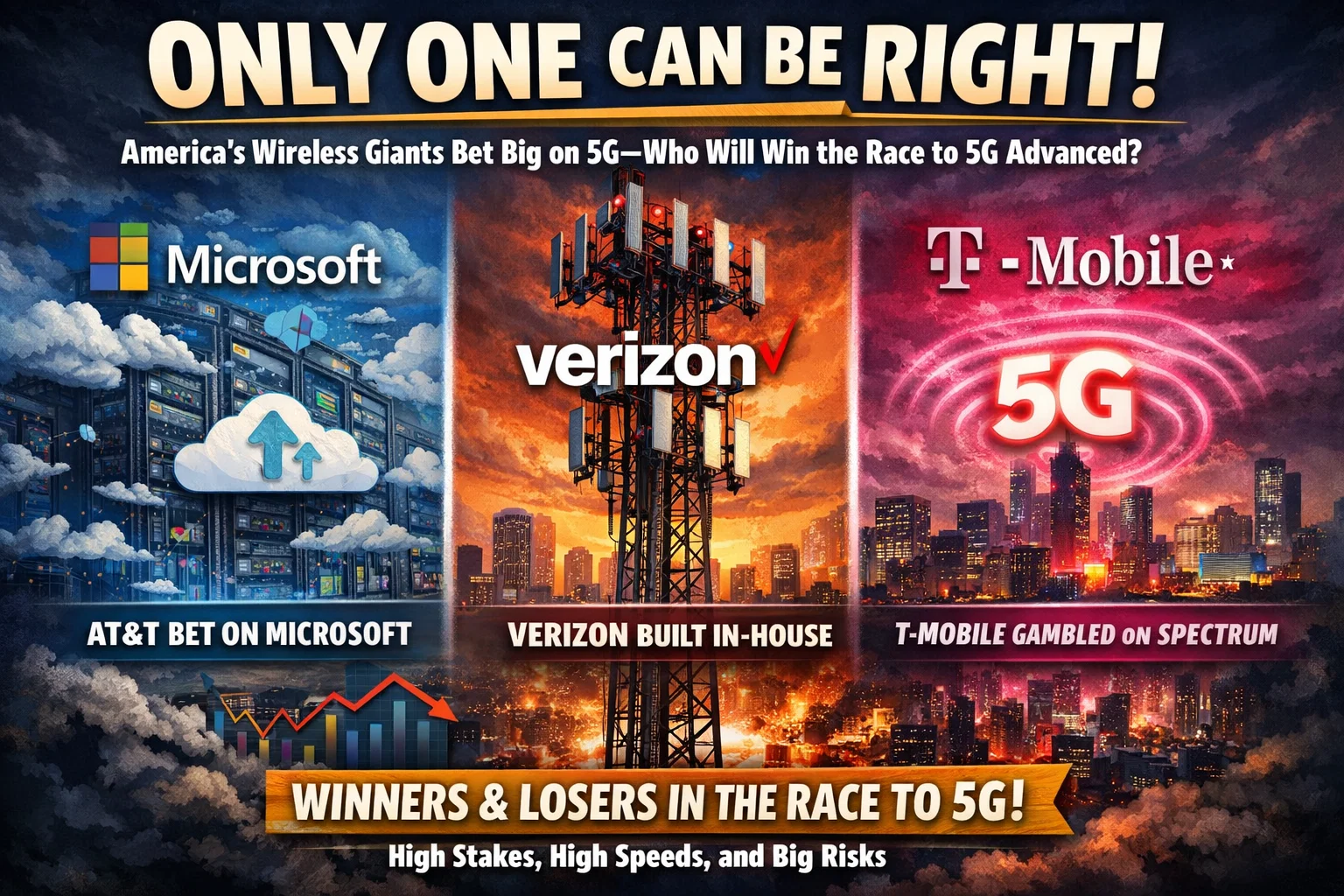 AT&T vs Verizon vs T-Mobile Which 5G Carrier Wins