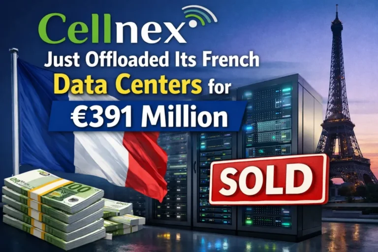 Cellnex Just Offloaded Its French Data Centers for €391 Million