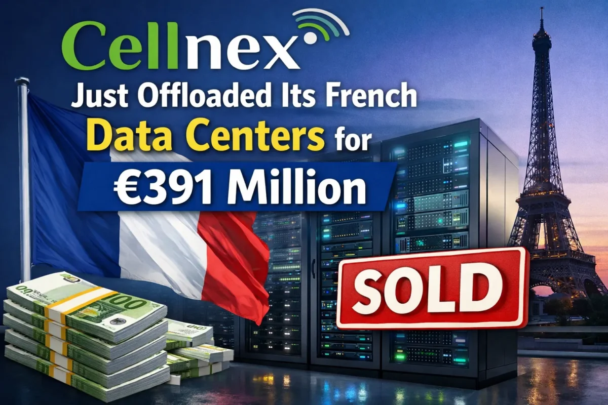 Cellnex Just Offloaded Its French Data Centers for €391 Million