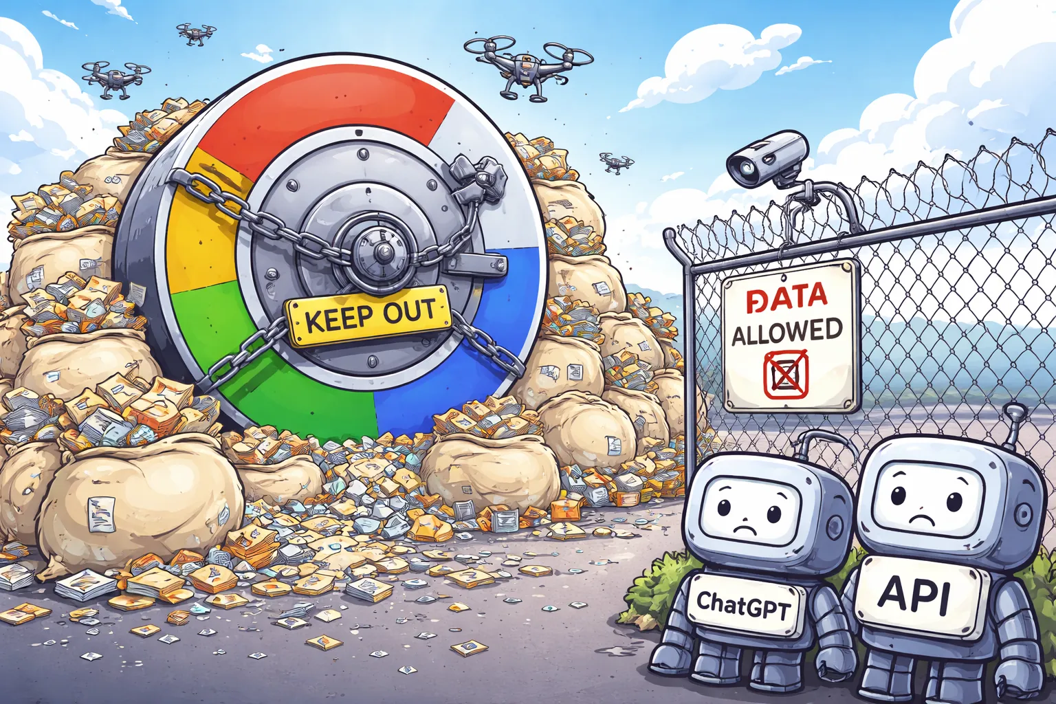 Google Refuses to Share Data With OpenAI & Rivals