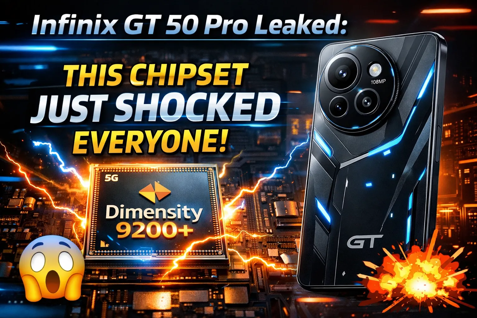 Infinix GT 50 Pro Leaked: This Chipset Just Shocked Everyone!
