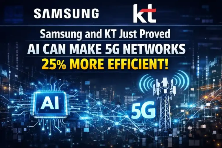 Samsung and KT Just Proved AI Can Make 5G Networks 25% More Efficient