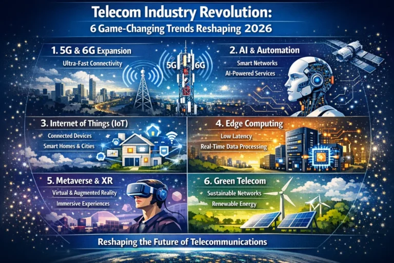 Telecom Industry Revolution: 6 Game-Changing Trends Reshaping 2026